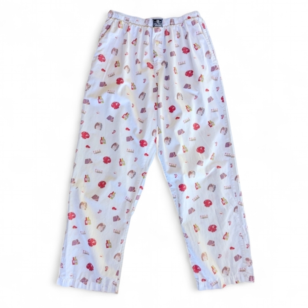 Ralph Lauren Men's Stadium Collection 1992 Re-release Pajama Pants P Wing Sz L